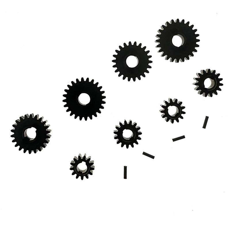 RER31798 Redcat Racing Ascent-18 PORTAL OVERDRIVE & UNDERDRIVE GEAR SET (STEEL)(1SET)