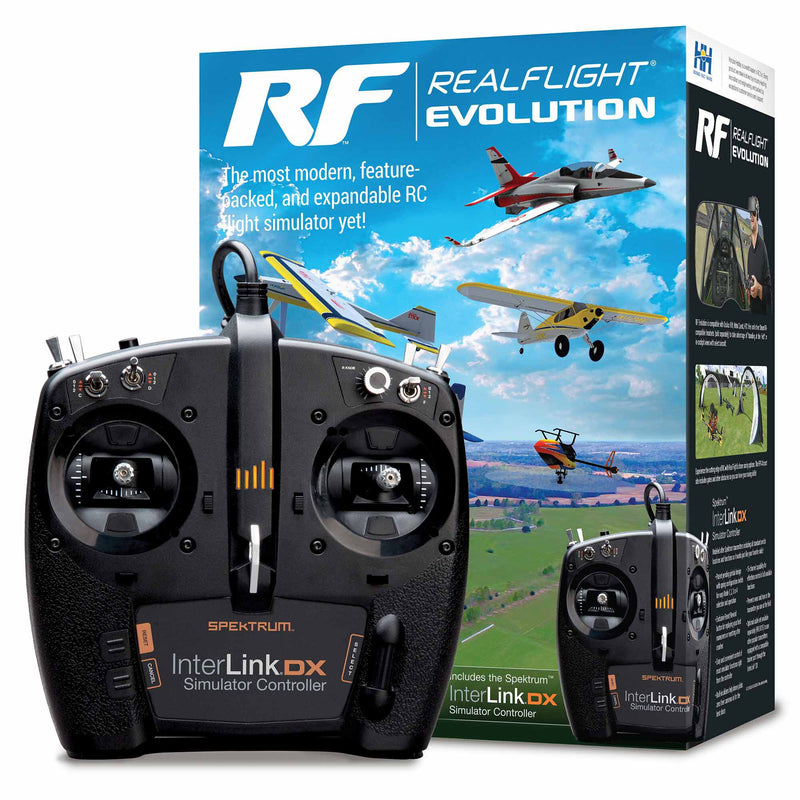 RFL2000 Horizon Hobby RealFlight Evolution RC Flight Sim w/ InterLink