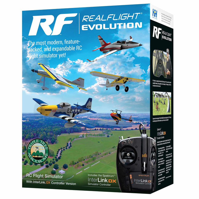 RFL2000 Horizon Hobby RealFlight Evolution RC Flight Sim w/ InterLink