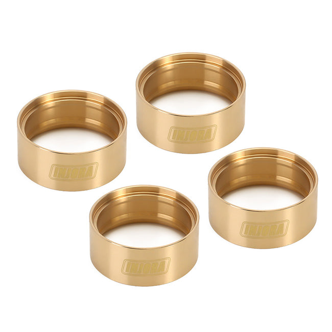 YQW-1944-4 INJORA 94g/pcs Brass Internal Beadlock Ring Clamp Rings for 1.9" Wheel Rims