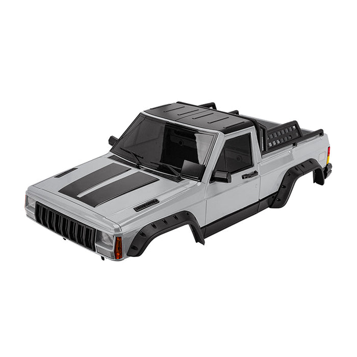INJORA 313mm 12.3" Wheelbase Jeep Cherokee Pickup Truck Body Shell For Axial SCX10 & SCX10 II RedCat Gen8