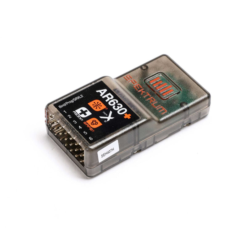 SPM-1030 Spektrum AR630+ DSMX 6-Channel AS3X+ & SAFE Receiver