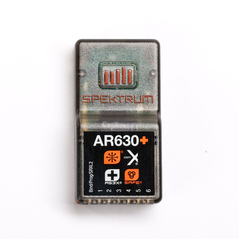 SPM-1030 Spektrum AR630+ DSMX 6-Channel AS3X+ & SAFE Receiver