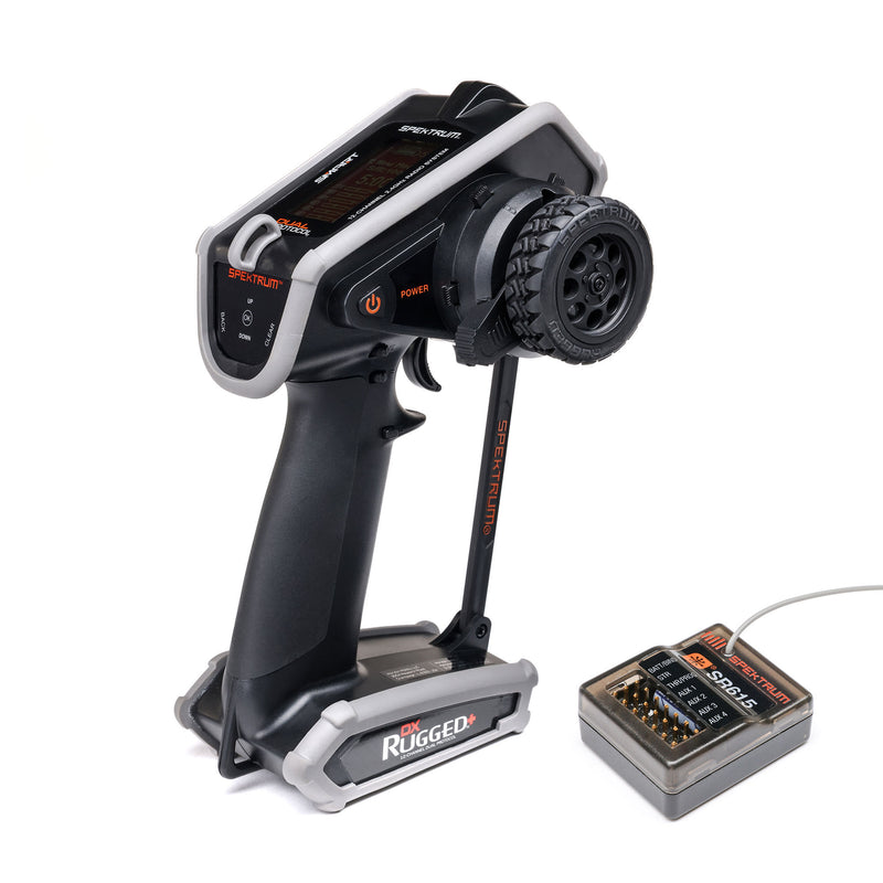 SPM6220 Spektrum DX Rugged+ 12-Channel DSMR+ Transmitter with SR615 Receiver