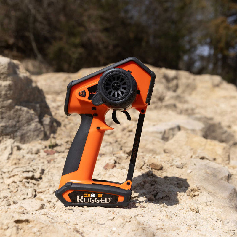 SPMR6215O Spektrum DX6 Rugged 6-Channel DSMR Transmitter Only, Orange