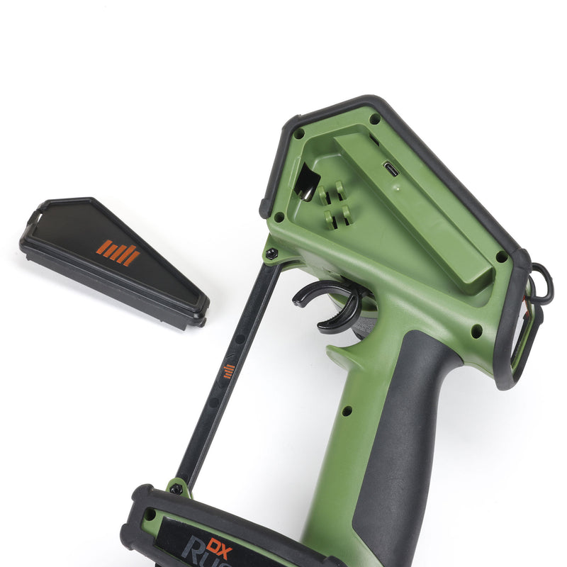 SPMR6220G Spektrum DX Rugged+ 12-Channel DSMR+ Transmitter, Green