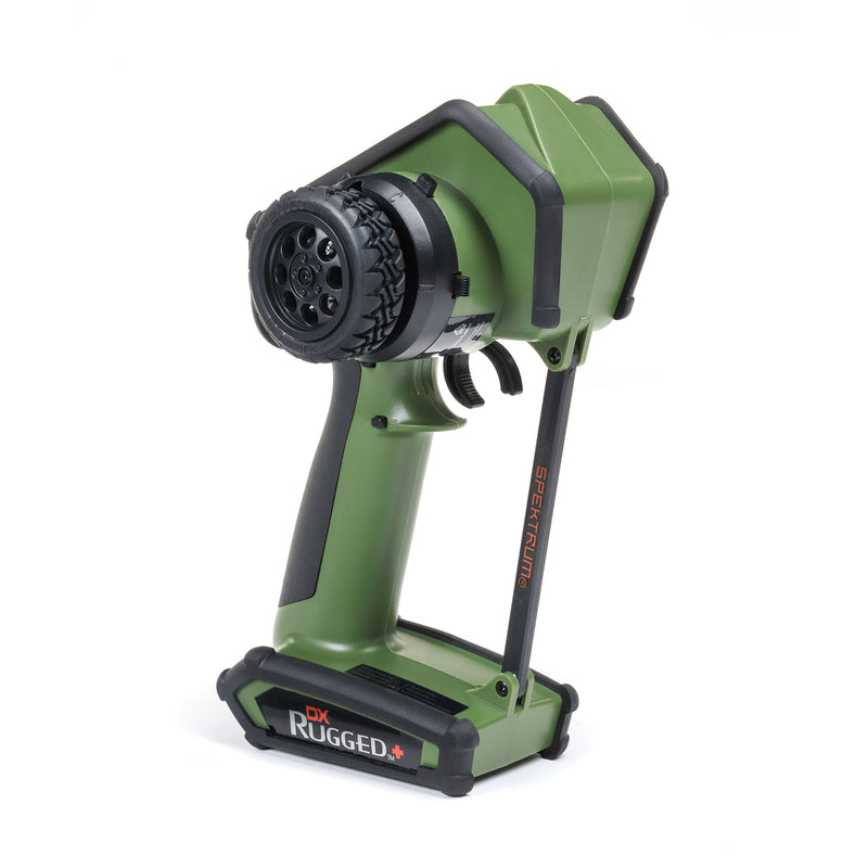 SPMR6220G Spektrum DX Rugged+ 12-Channel DSMR+ Transmitter, Green