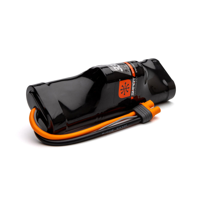 SPMX33007C3H - Spektrum 8.4V 3300mAh 7-Cell Smart NiMH Hump Battery: IC3