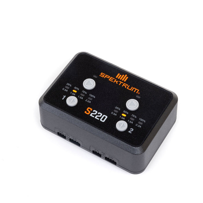 SPMXC0220 Spektrum S220 AC 2x20W Balance Charger