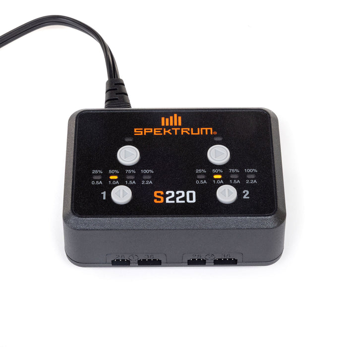 SPMXC0220 Spektrum S220 AC 2x20W Balance Charger