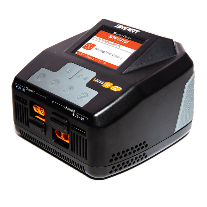 SPMXC2010 Spektrum S2200 G2 AC 2x200W Smart Battery Charger