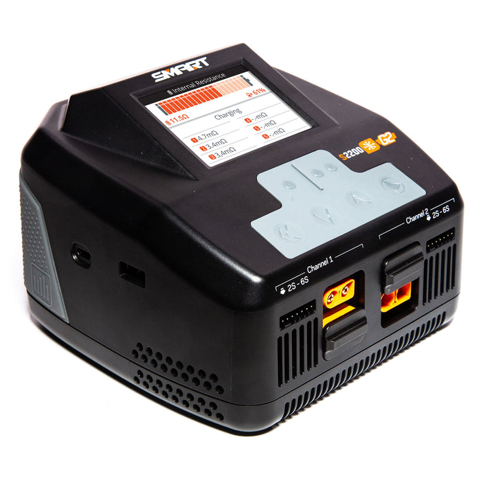 SPMXC2010 Spektrum S2200 G2 AC 2x200W Smart Battery Charger