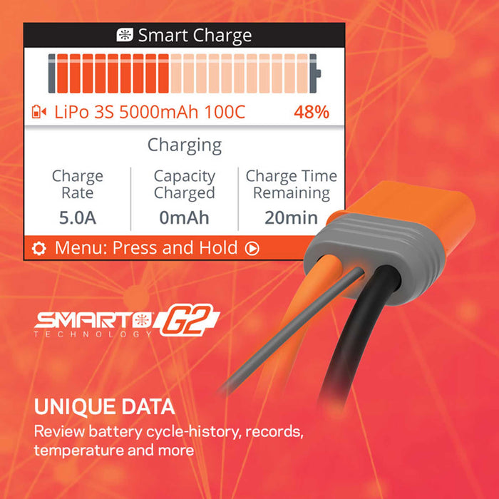 SPMXC2050 Spektrum S155 55W AC G2 Smart Charger