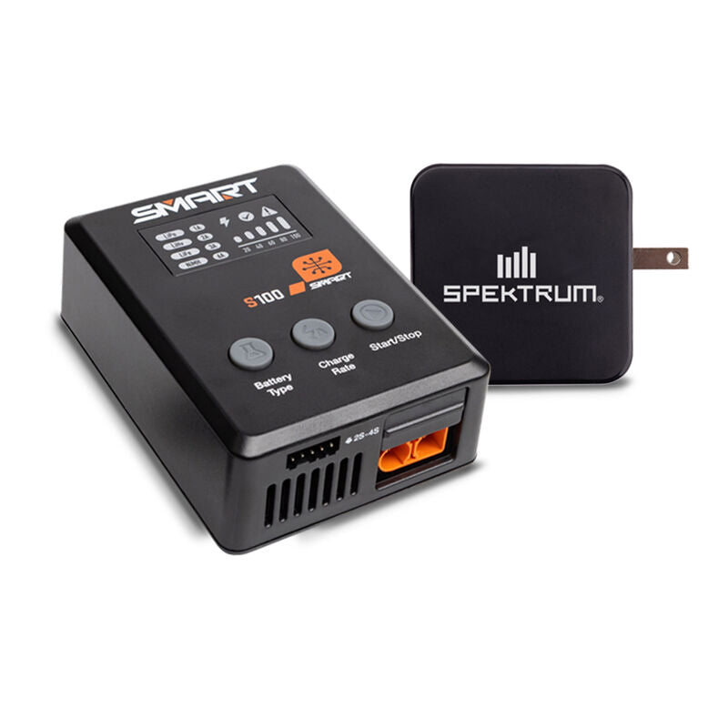 SPMXC2090P S100 1x100W USB-C Smart Charger, 65W USB-C GaN Power Supply Combo