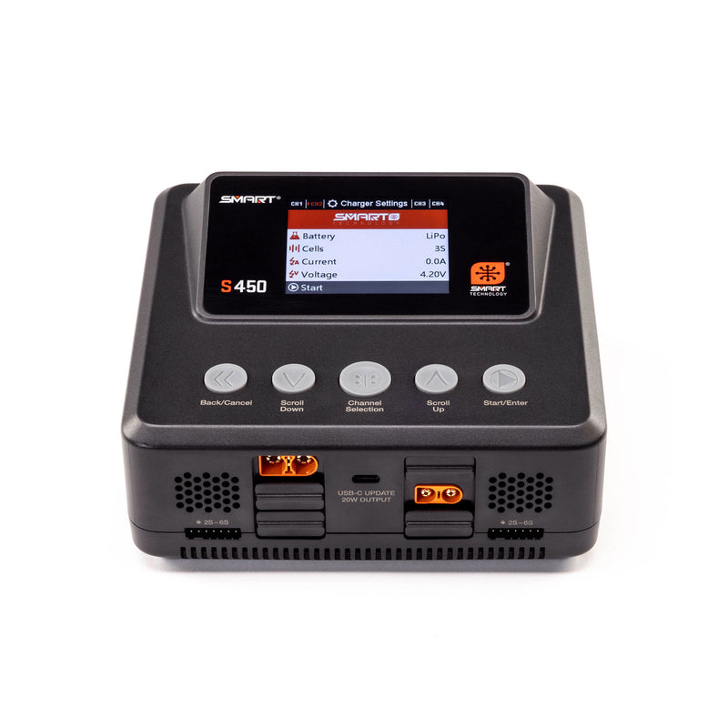 SPMXC3040 Spektrum S450 G2 AC/DC Smart Charger 4x50W
