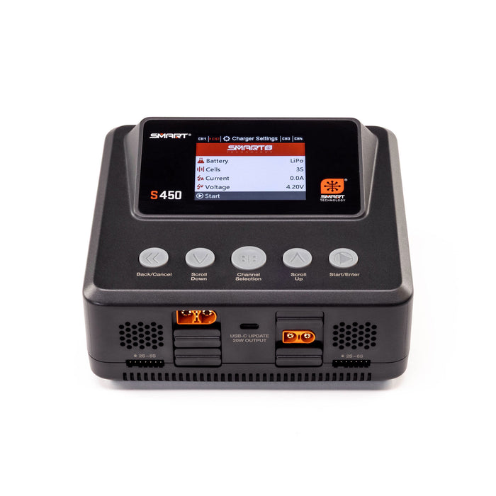 SPMXC3040 Spektrum S450 G2 AC/DC Smart Charger 4x50W