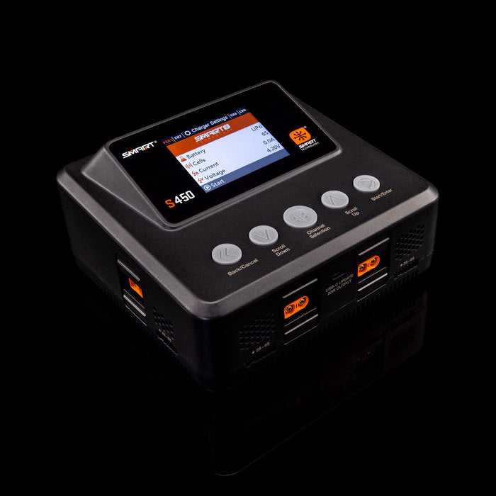 SPMXC3040 Spektrum S450 G2 AC/DC Smart Charger 4x50W