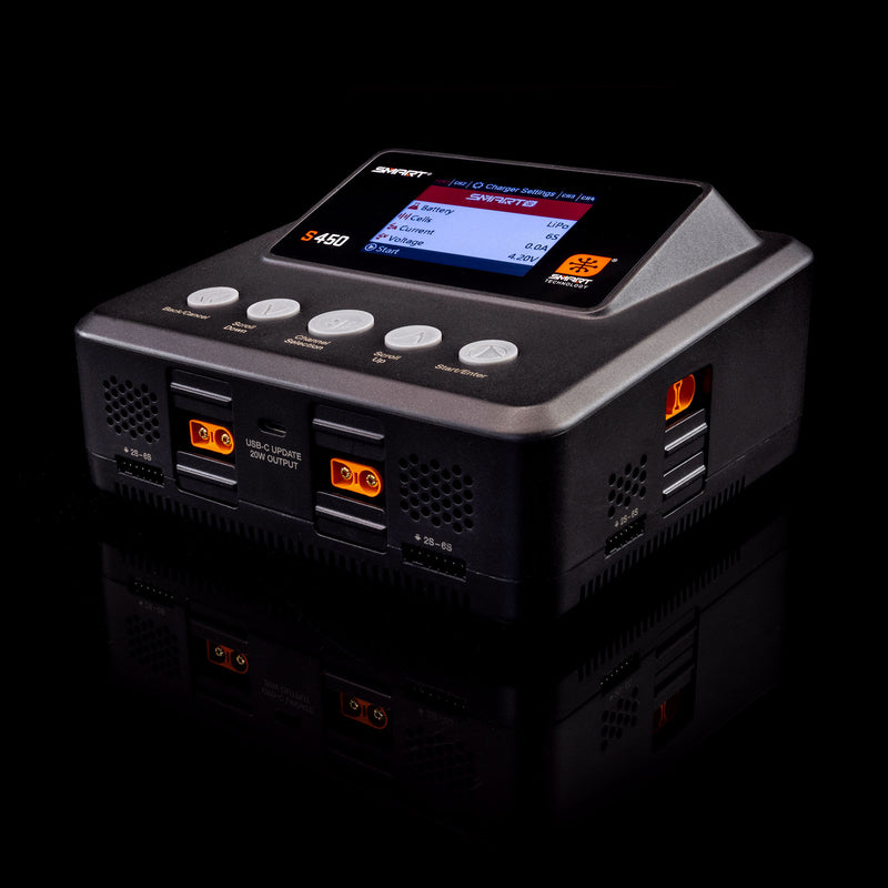 SPMXC3040 Spektrum S450 G2 AC/DC Smart Charger 4x50W