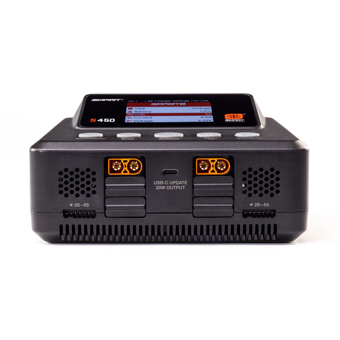 SPMXC3040 Spektrum S450 G2 AC/DC Smart Charger 4x50W