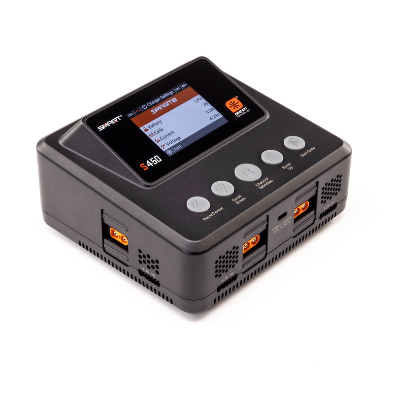SPMXC3040 Spektrum S450 G2 AC/DC Smart Charger 4x50W
