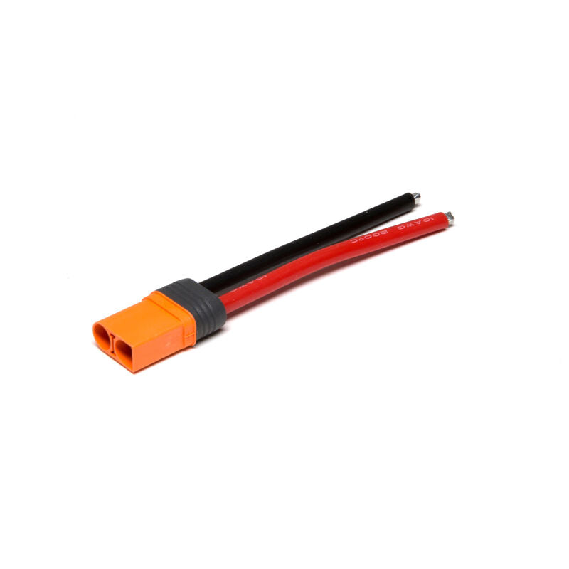 SPMXCA510 Spektrum Connector: IC5 Device with 4" Wires, 10 AWG