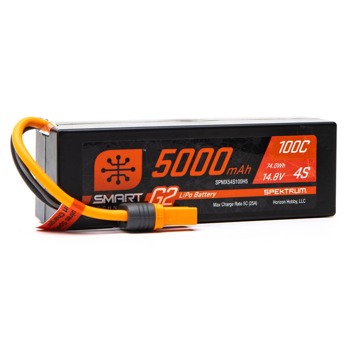 SPMXG2PS8 Smart G2 Powerstage 8S Surface Bundle: 4S 5000mAh LiPo Battery (2) / S2200 G2 Charger