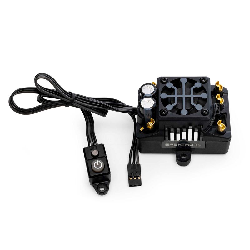 SPMXSE2130S Spektrum Firma 130A Black Edition Sensored Brushless Smart ESC, 2S-4S
