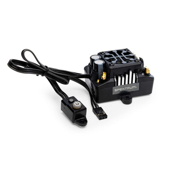 SPMXSE2130S Spektrum Firma 130A Black Edition Sensored Brushless Smart ESC, 2S-4S