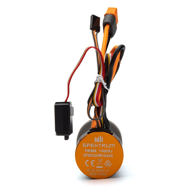 Spektrum - SPMXSEM1040A Firma 2-in-1 Brushless Crawler Motor/ESC: 1400Kv