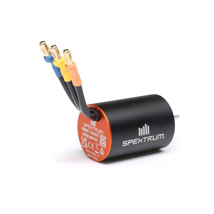 SPMXSEMC25 Spektrum Firma Brushless Motor / ESC / Receiver Combo, 4500Kv: NASCAR
