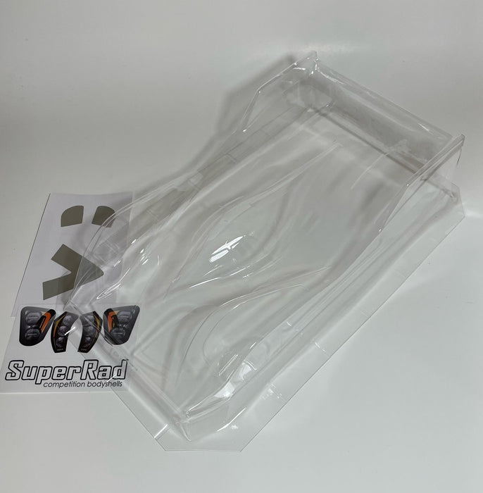SR-06-010 SuperRad Competition Bodyshells 1/12 LMP Body XtraSuperLite