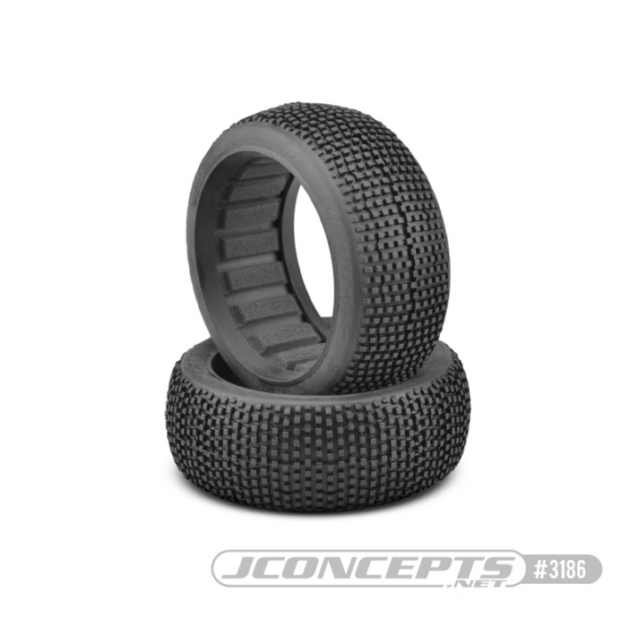 3186-02 Jconcepts Kosmos Green Compound 1/8 Buggy Tire