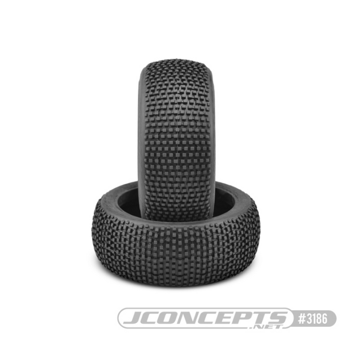 3186-02 Jconcepts Kosmos Green Compound 1/8 Buggy Tire