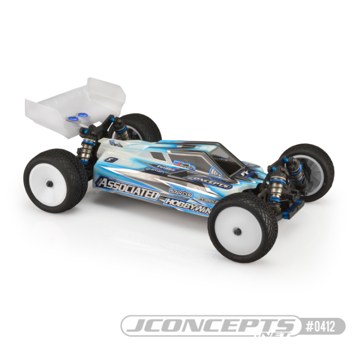 0412 S2-B74.1 Body w/ S-Type Wing Fits Team Associated B74/ B74.1
