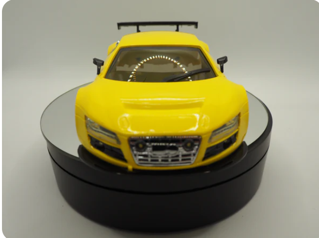 Silver Horse RC Mini-Z Audi R8 98mm body - Yellow