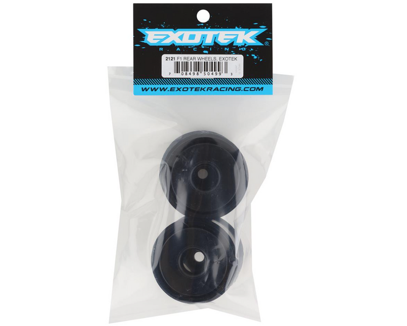 2121 - Exotek F1 Rear Disk Wheels (Black) (2)