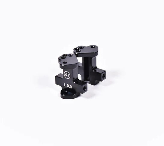 VRC00293 Vision Racing TLR 22 5.0 Front Aluminum Caster Block 0 Degree