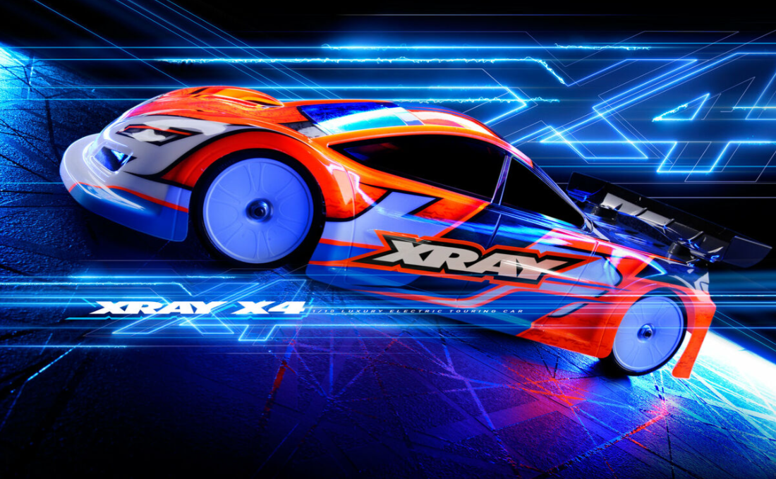 XRAY X4'24 - 1 / 10 Touring Car - Aluminum Flex Edition