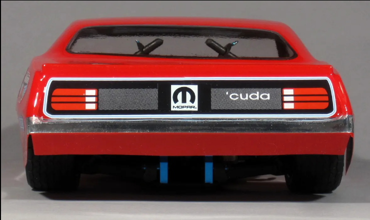 315 McAllister Racing 1970 AAR Cuda VTA Body, 1/10th 200mm