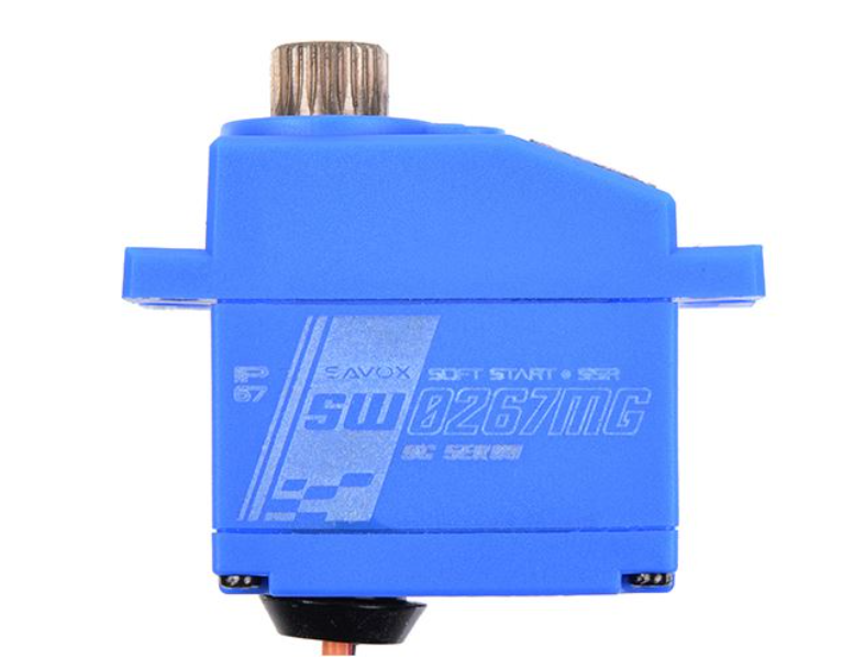 SAVOX SW-0267MGP Micro Waterproof Standard Digital Servo 0.135 / 83.3oz @ 6V(OPEN BOX)