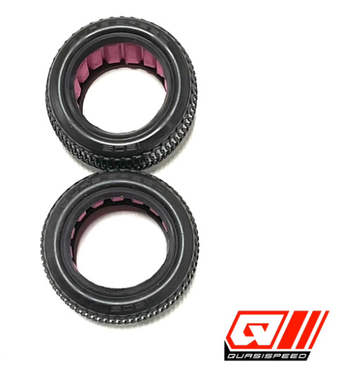 QS-1602 Quasi Speed Rear Tires with Inserts (Pair)