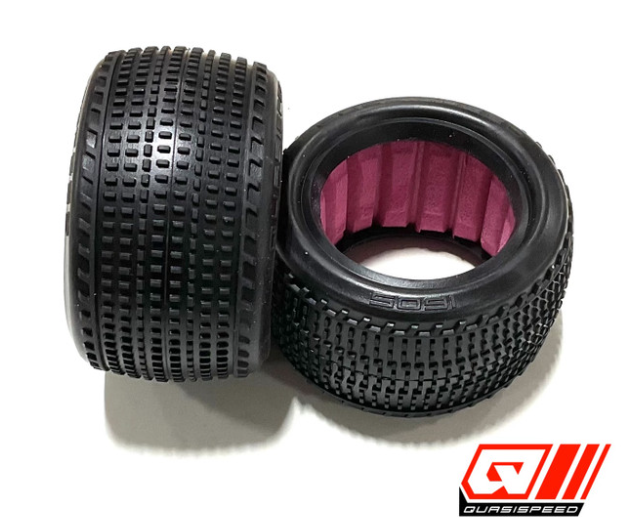 QS-1602 Quasi Speed Rear Tires with Inserts (Pair)