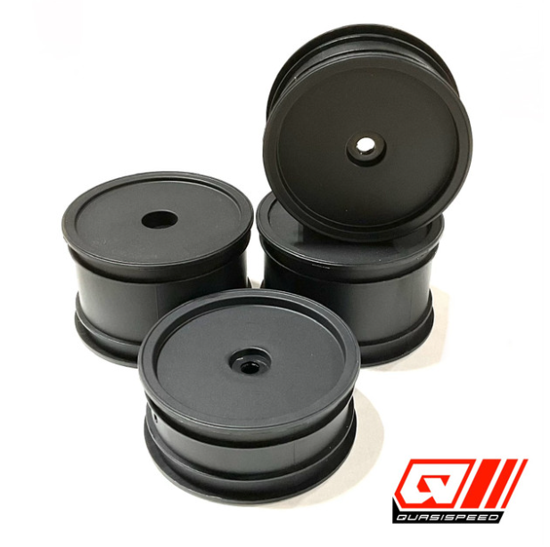 Quasi Speed 2.2 Wheel Set (12mm Hex / B6), Black