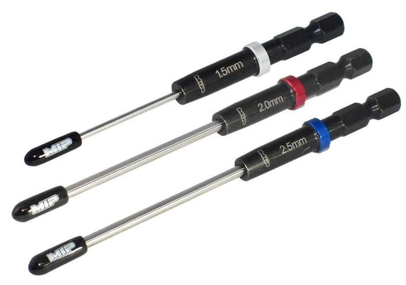 9612 MIP Gen 2 Speed Tip Hex Driver Power Tool Tip Set (Metric) (1.5, 2.0 & 2.5mm)