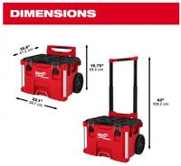 48-22-8427 Milwaukee PACKOUT 22" Rolling Tool Box