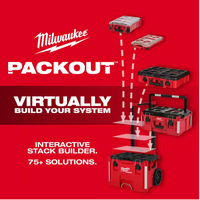 48-22-8436 Milwaukee PACKOUT 5 Compartment Low Profile Organizer