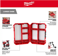 48-32-4094 Milwaukee SHOCKWAVE Impact Duty Driver Bit Set - 80 PC