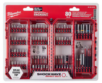 48-32-4094 Milwaukee SHOCKWAVE Impact Duty Driver Bit Set - 80 PC
