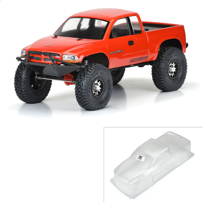 Proline 1/10 1997 Dodge Dakota Clear Body 12.3" (313mm) Wheelbase Crawlers