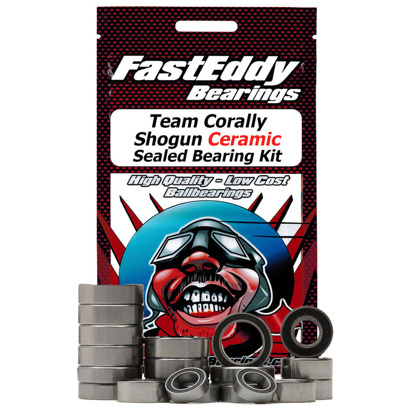 Team Corally Shogun Ceramic Sealed Bearing Kit